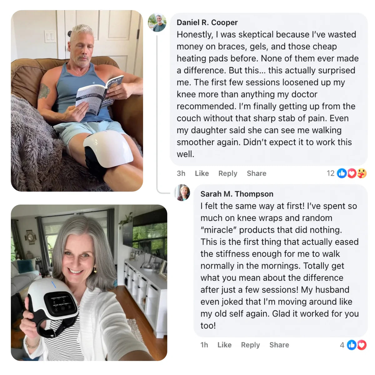 Relvanzo Comfort – Electric Knee Relaxation Massager